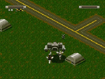 BattleTech - A Game of Armored Combat (USA) screen shot game playing